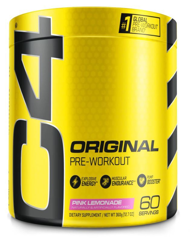 Photo 1 of Cellucor C4 Original Pre-Workout - Pink Lemonade Supplement Vitamin | 13.8 Oz Powder