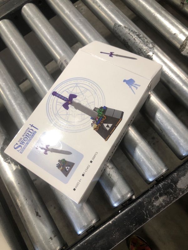 Photo 1 of Master Sword Building Kit, Hyrule Building Blocks, Link Master Sword Building Toy, Gifts for Fans Kids Adults, Birthday Party Decorations Supplies (388 Pieces)