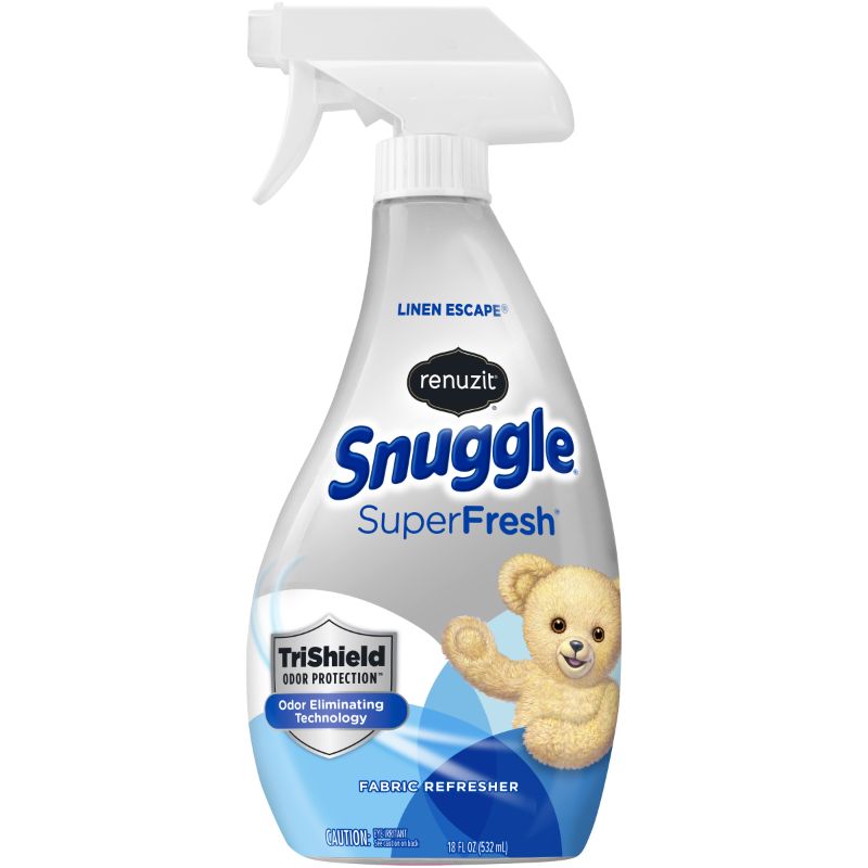 Photo 1 of Renuzit Snuggle Fabric Refresher with Odor Eliminating Technology Linen Escape 18 Ounces
