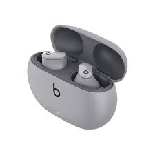 Photo 1 of Beats Studio Buds in Moon Gray with Apple 20W USB-C Power Adapter Moon Gray Studio Buds 