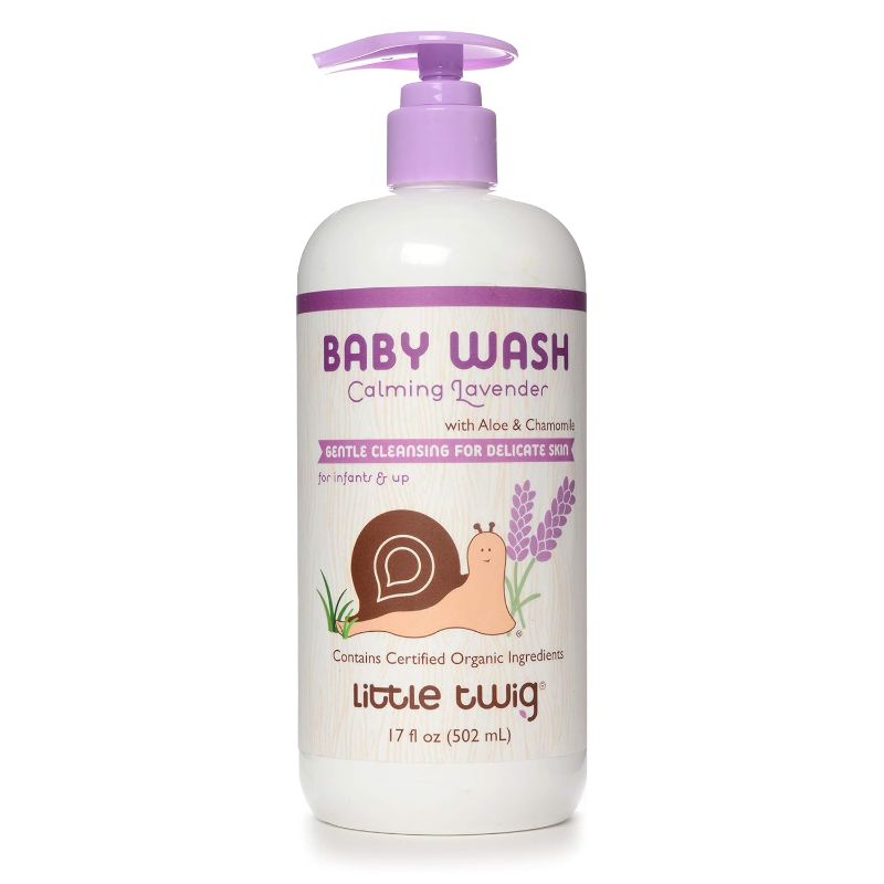 Photo 1 of Little Twig 2-in-1 Baby Wash, Hypoallergenic Body Wash with Organic Ingredients, Baby Bath Essentials, Calming Lavender, 17 fl. oz.
