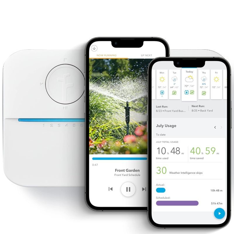 Photo 1 of Rachio 3 Smart Sprinkler Controller: 16 Zone | Simple Auto Schedules, Quick Run, Local Weather Intelligence. (Save Water w/ Rain, Freeze & Wind Skip)
