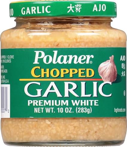 Photo 1 of Polaner Premium White Chopped Garlic, 10 Ounce
