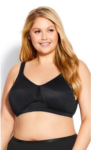 Photo 1 of BRA SOFT CARESS - Black - 24C / 46C
