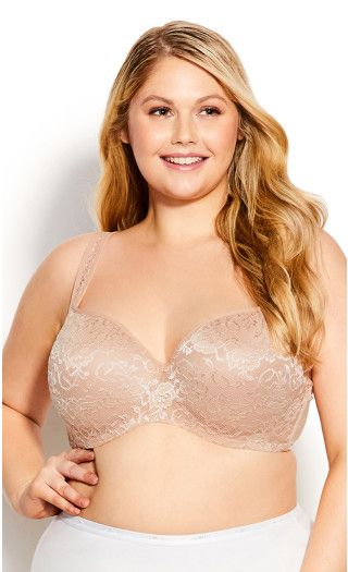 Photo 1 of BRA LACE BALCONETTE - Natural - 30DDD / 52DDD
