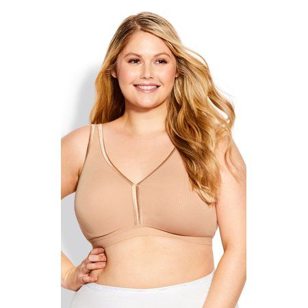 Photo 1 of Basic Cotton Bra - Beige 42D