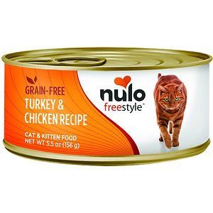 Photo 1 of Nulo Freestyle Cat & Kitten Wet Pate Canned Cat Food, Premium All Natural Grain-Free, with 5 High Animal-Based Proteins &Vitamins to Support a Healthy Immune System and Lifestyle 5.5 Oz (Pack of 24)
