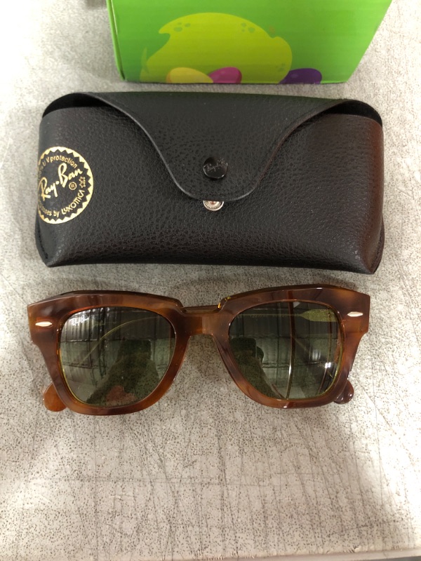 Photo 1 of Ray-Ban RB2186 State Street Square Sunglasses