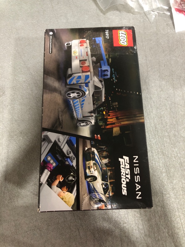 Photo 2 of LEGO Speed Champions 2 Fast 2 Furious Nissan Skyline GT-R (R34) 76917 Building Toy Set for Kids, Boys, and Girls Ages 9+ (319 Pieces)