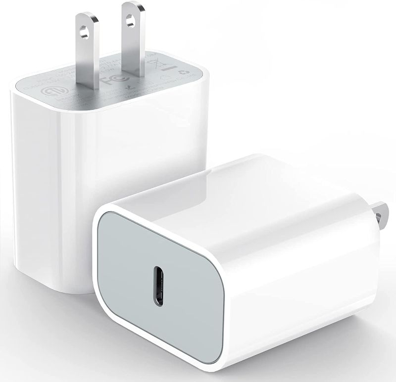 Photo 1 of iPhone Charger, iPhone Charger 25W Fast USB C Charger Adapter with PD 3.0 Type C Charging Block for iPhone 14/13/12/12 mini/12 Pro/12 Pro Max, iPhone 11/11 Pro/11 Pro Max/XR/XS/X/8(1 Pack)
