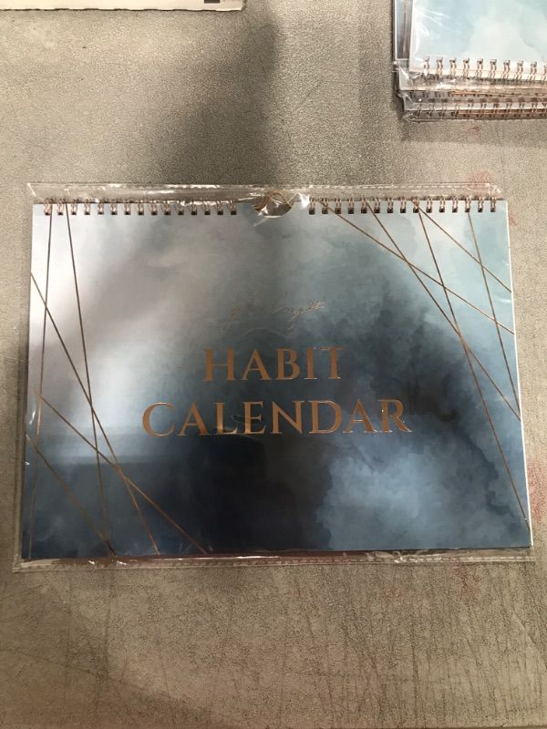 Photo 1 of PLANBERRY Habit Calendar – 24-Month Habit Tracker with Colorful Pages – Inspirational Daily Habit Journal – Motivational Monthly Habit & To-Do List Planner with Goals – 12x8.6? 