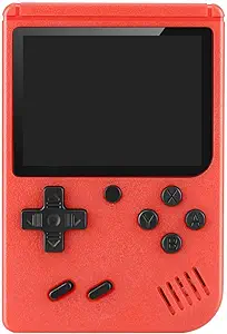 Photo 1 of Handheld Game Console Retro Video Mini Games Box, With 400 In1 Classical Games 3.0-Inch Color Screen Support For Connecting TV ,Gift Christmas Birthday Presents For Kids, Adults (Red3)
