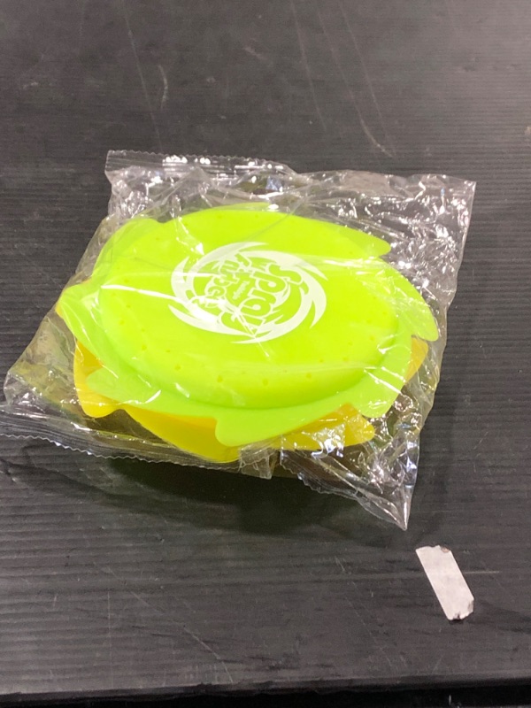 Photo 1 of Generic Kids Summer Toy Spray Frisbee 2 Pack (Green & Yellow)