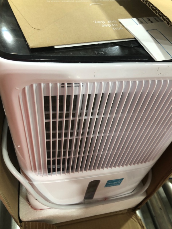 Photo 2 of 30 Pint Dehumidifiers for Home with Drain Hose, VEAGASO 2,500 Sq.Ft Dehumidifier for Basement, Large Room, Bathroom, Three Operation Modes, Intelligent Humidity Control, Dry Clothes, 24HR Timer