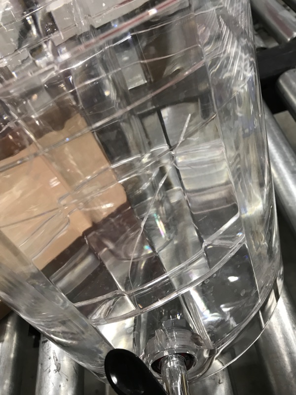 Photo 3 of CreativeWare CreativWare 3-Gallon Mosaic Beverage Dispenser, Clear
