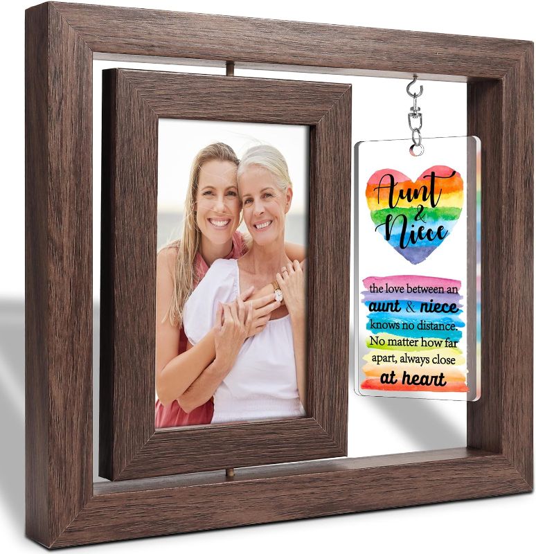 Photo 1 of Buouforau Aunt Picture Frame Gifts from Niece Nephew - Thank You Gifts for Aunt, Auntie Photo Frame Gift, Aunt Mothers Day Gifts, Birthday Gifts for Aunt, Best Auntie Ever Gifts 