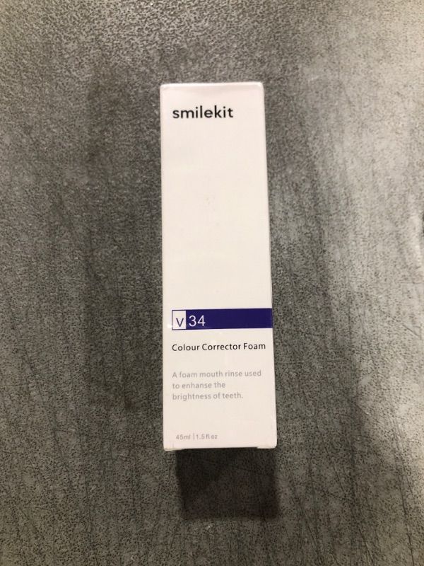 Photo 2 of Purple Toothpaste for Teeth Whitening, Purple Toothpaste Whitening, Purple Teeth Whitening, v34 Colour Corrector, Teeth Whitening Booster, Colour Correcting, Purple Foam Toothpaste for Sensitive Teeth Expire May 6 2025
