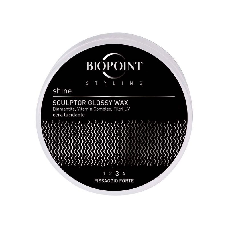 Photo 1 of Biopoint Styling Sculptor Glossy Wax Cera Lucidante Capelli 100ml
