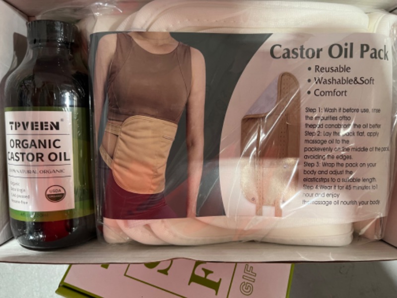 Photo 1 of Castor Oil Pack Reusable Washable & Soft Comfort