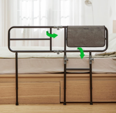 Photo 1 of GreenChief Folding Bed Assist Rail for Elderly Adults, Fit King, Queen, Full, Twin Bed (Holds up to 350 LBS)