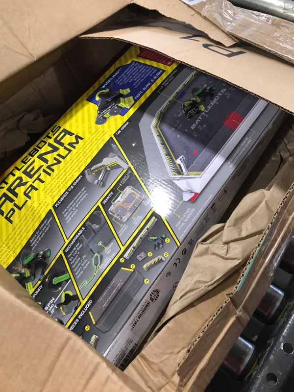 Photo 1 of HEXBUG BattleBots Arena Platinum – Multiplayer Remote Control Robot Toy for Kids – for Boys and Girls Ages 8 and Up
