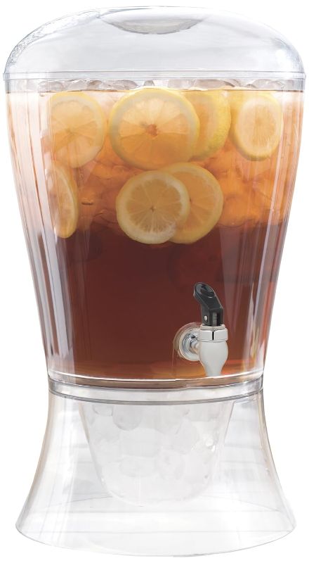 Photo 1 of Creativeware 3-Gallon Beverage Dispenser- Poly Prop Beverage Dispenser, Clear
