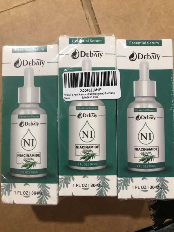 Photo 2 of 3 Pack Rejuvenating Niacinamide Serum with Rosemary Extract (1fl.oz|30ml)