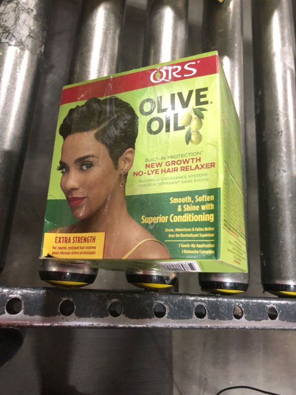 Photo 2 of  ORS Olive Oil Built-In Protection New Growth No-Lye Hair Relaxer - Extra Strength  EXP 2025 