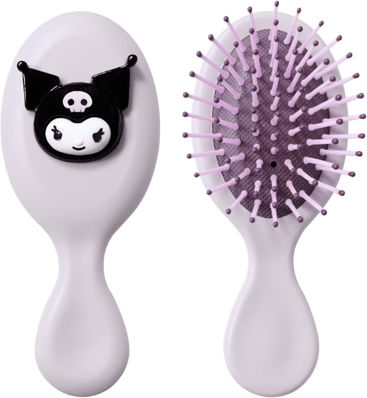 Photo 1 of 2 pack Kawaii Hair Brush, Detangling Brush with Cute 3D Cartoon