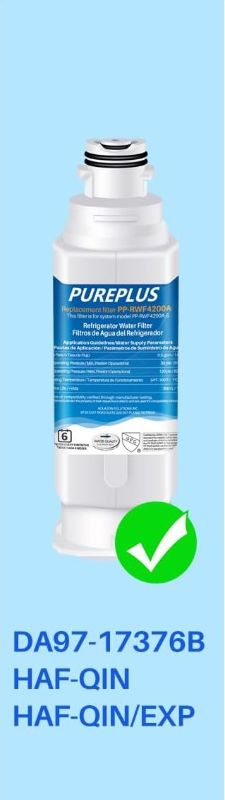 Photo 1 of PUREPLUS DA97-17376B Water Filter Replacement for Samsung