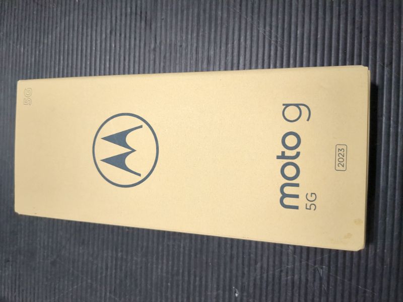 Photo 4 of Motorola Moto G 5G | 2023 | Unlocked | Made for US 4/128GB | 48 MPCamera | Ink Blue, 163.94x74.98x8.39