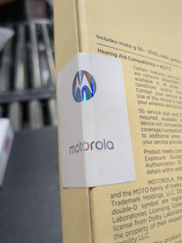 Photo 2 of Motorola Moto G 5G | 2023 | Unlocked | Made for US 4/128GB | 48 MPCamera | Ink Blue, 163.94x74.98x8.39