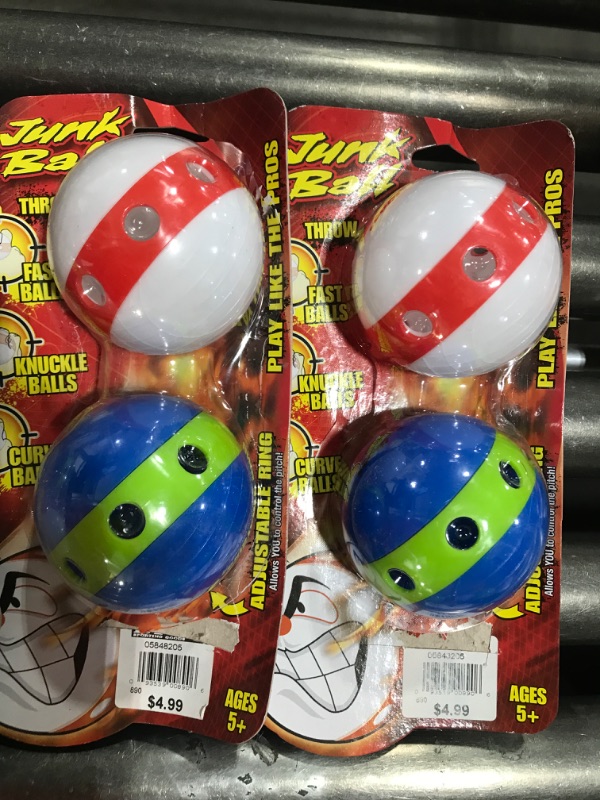 Photo 1 of junk ball 4 pack