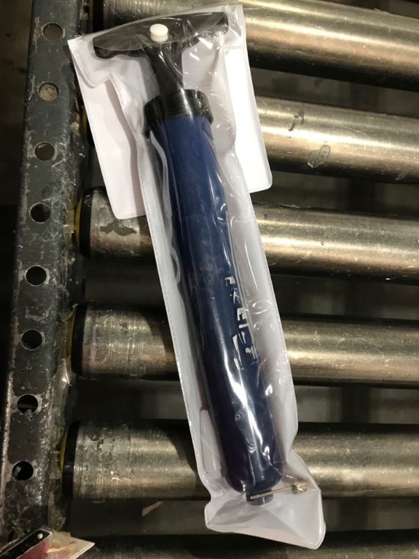 Photo 1 of 0821 Basketball Pump, Blue
