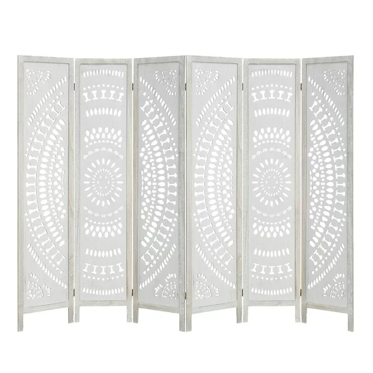 Photo 1 of Ecomex Indoor Home 6-Panel Wood Carved screen panel