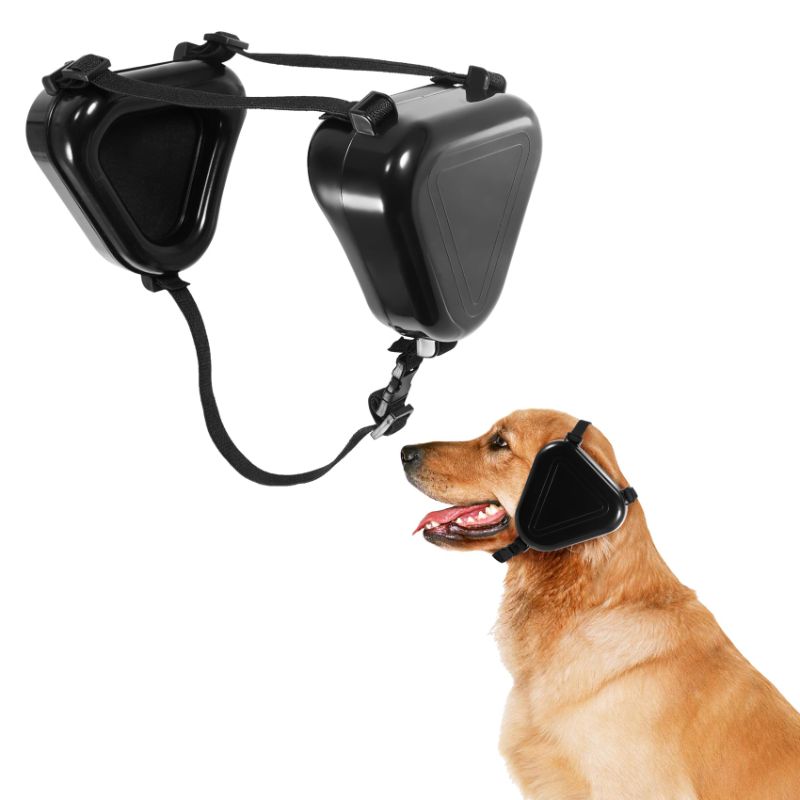 Photo 1 of Dog Ear Muffs Noise Protection, 25db NRR Dog Noise Cancelling Ear Muffs, Black (Perfect for fireworks)