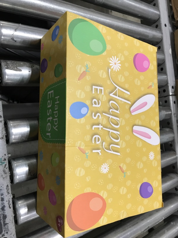 Photo 1 of [6 Golden Eggs] 100 Pack Plastic Easter Eggs Bulk, Large 3 Inch 6 Colors Empty Easter Eggs Fillable for Easter Eggs Hunt Suprise Eggs Classroom Prize Supplies Easter Basket Stuffer Filler Party Favors