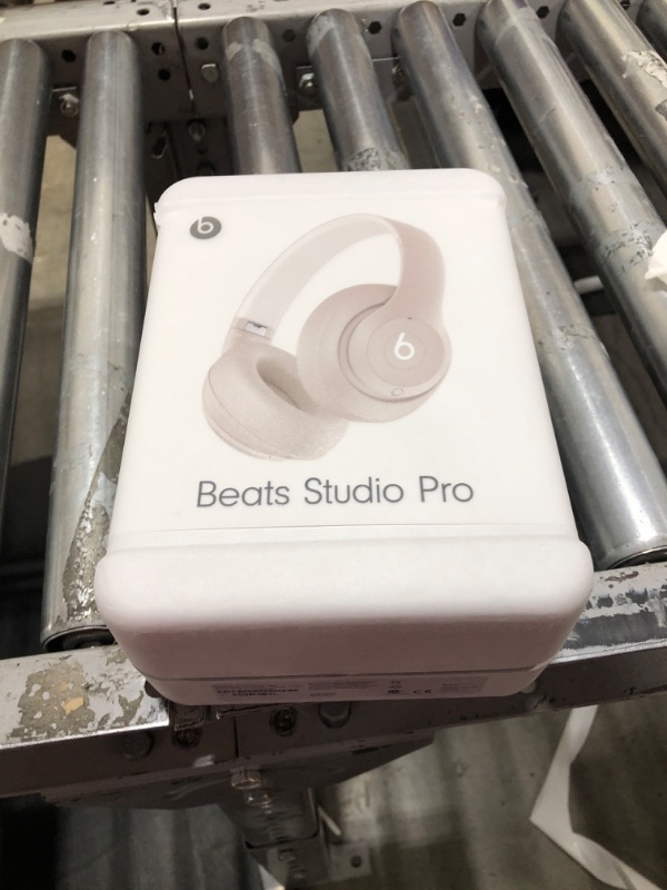 Photo 5 of Beats Studio Pro - Wireless Bluetooth Noise Cancelling Headphones - Personalized Spatial Audio, USB-C Lossless Audio, Apple & Android Compatibility, Up to 40 Hours Battery Life - Sandstone Sandstone Studio Pro Without AppleCare+