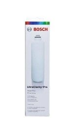 Photo 1 of Bosch 11032531 Genuine OEM UltraClarity® Pro Water Filter Cartridge (White) for Bosch Refrigerators