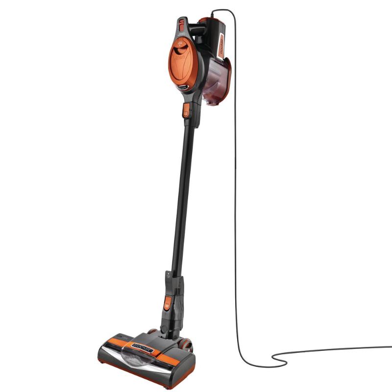 Photo 1 of Rocket Bagless Corded Stick Vacuum for Hard Floors and Area Rugs with Powerful Pet Hair Pickup in Orange - HV301
