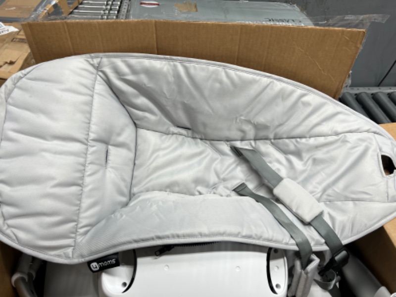 Photo 2 of 4moms MamaRoo Multi-Motion Baby Swing, Bluetooth Baby Swing with 5 Unique Motions, Grey Gray