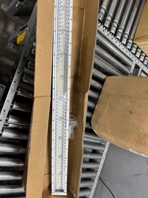 Photo 1 of Nilight Marine LED Light Bar Navigation Lights 22Inch White Spot Flood Combo Ponton Boat Deck Dock Lights for Night Fishing T-top Stern Yacht Port Sailboat Trucks Tractors, 2 Years Warranty 22Inch White Shell with White Light