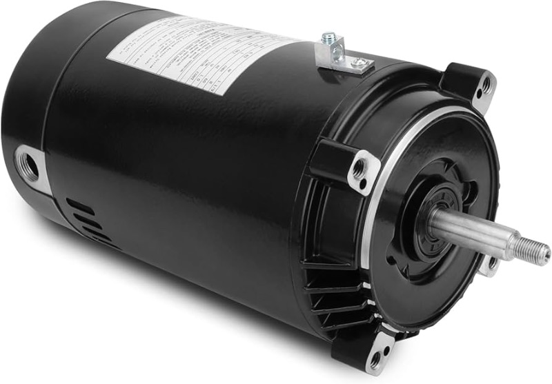 Photo 1 of (NON-REFUNDABLE) SP1610Z1MBK Square Flange Pool Pump Motor Compatible with Hayward,115/230V Capacity 1.5 HP Swimming Pool Pump Motor,Replacement Pool Pump Motor Unmatched Power & Reliability for Your Pool Pump