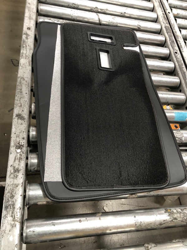 Photo 1 of Car Central Control Side Defense Kick Pad Protective Foot Pad Interior Accessories Decoration Trim?Compatible for Tesla Model Y Model 3 (Color : Y Boot Pad)
