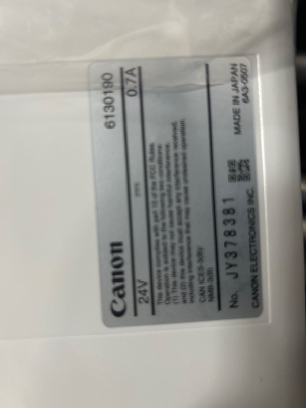Photo 1 of Canon imageFORMULA R40 Receipt Edition Office Document Scanner