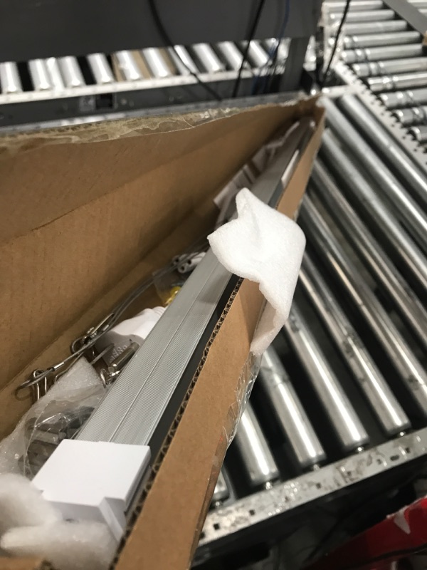 Photo 1 of FREELICHT 1 Pack 4FT LED Grow Light, 40W (250W Equivalent), Full Spectrum Sunlight Growing Lamp Fixture, Linkable Hanging Plant Light for Hydroponic Indoor Plants Seeding, Plug-in with On/Off Switch