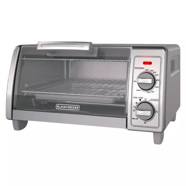 Photo 1 of *Picture for Reference*
BLACK+DECKER 4 Slice Toaster Oven - Silver -
