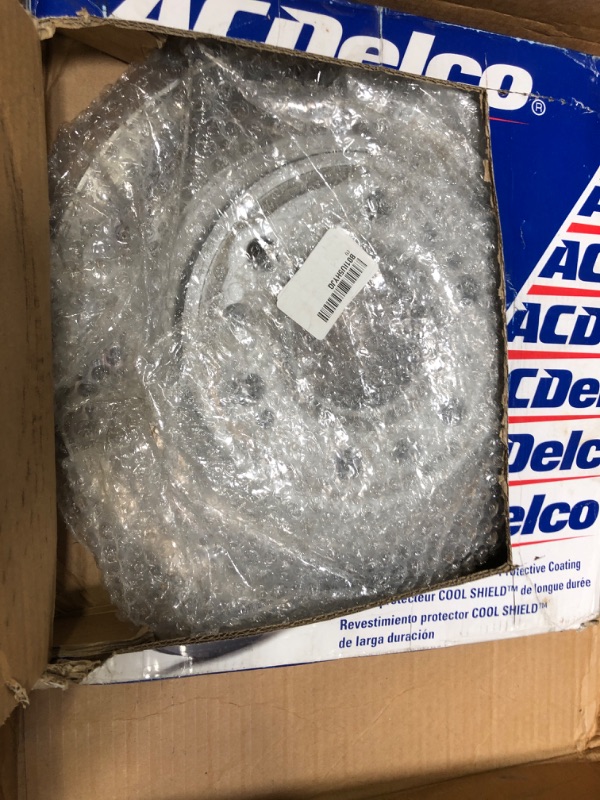 Photo 2 of ACDelco Advantage 18A1705AC Coated Front Disc Brake Rotor