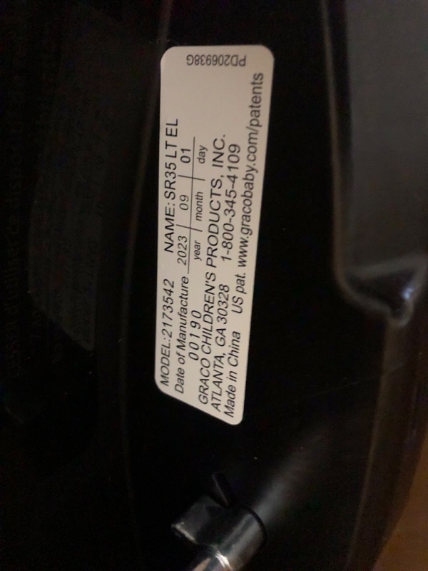 Photo 3 of ***ITEM IS USED - NOT IN ORIGINAL PACKAGING - LIKELY MISSING PARTS***
Graco Modes Nest Travel System Includes Baby Stroller with Height Adjustable Reversible Seat