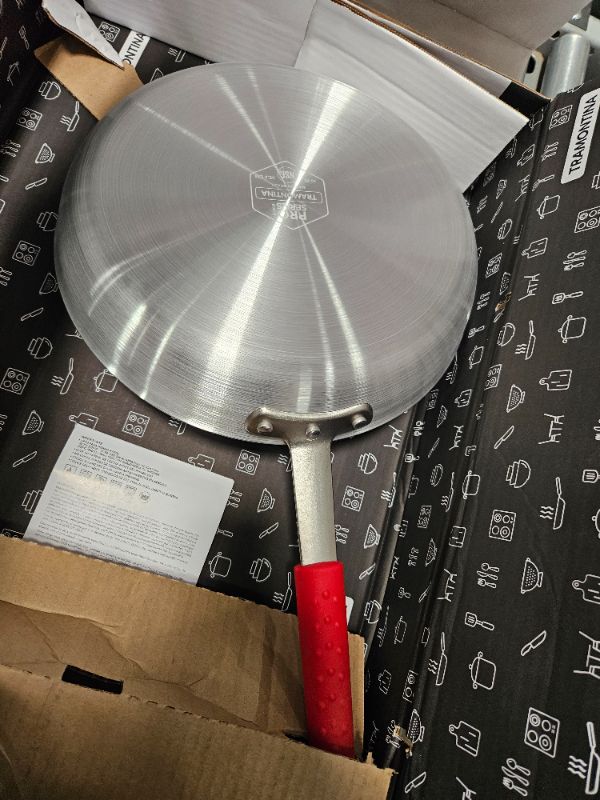 Photo 2 of 14" Restaurant Frying pan aluminum ns satin 